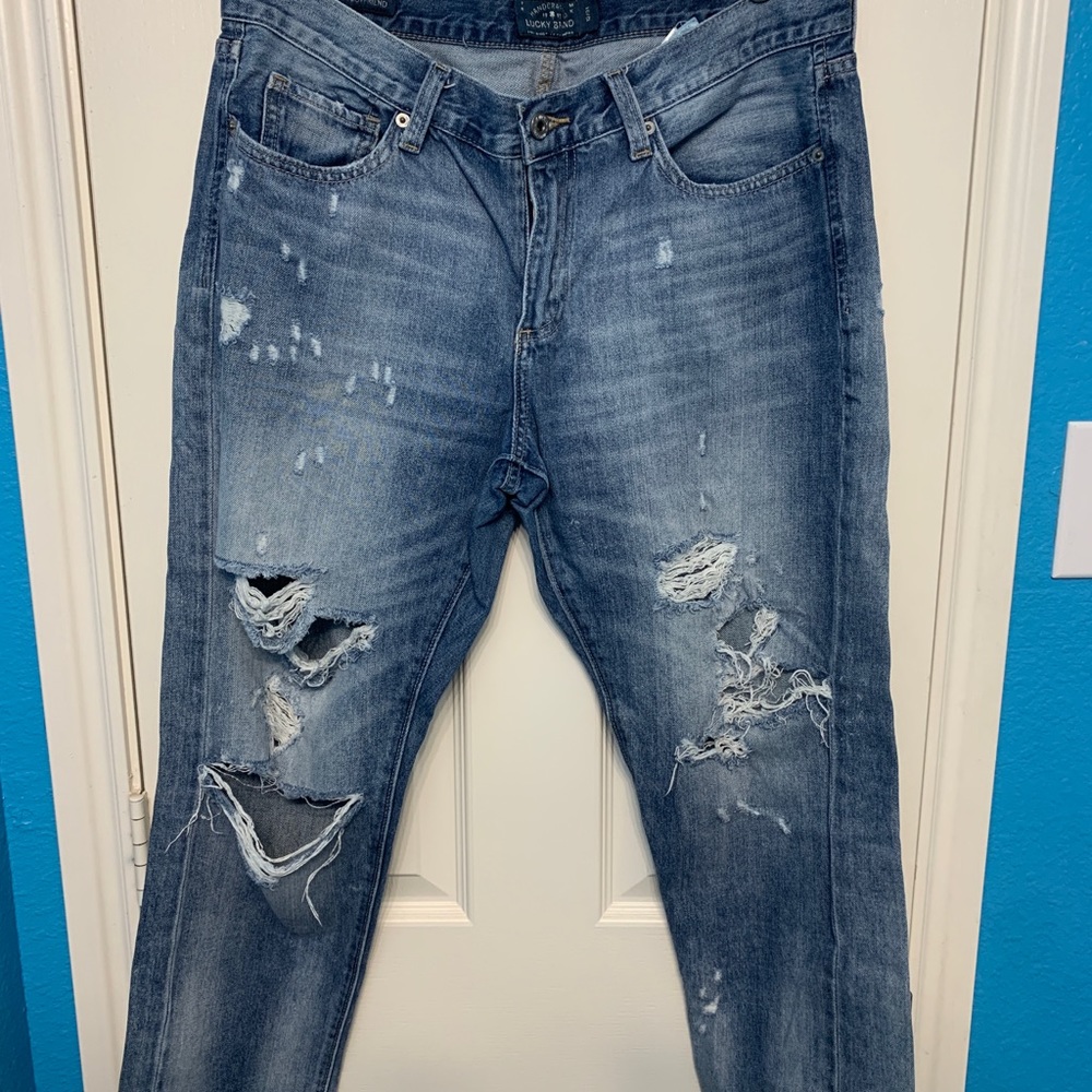 lucky brand sienna slim boyfriend jeans